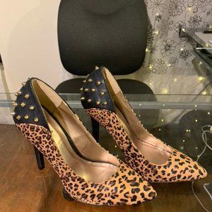 Leopard Print Heels